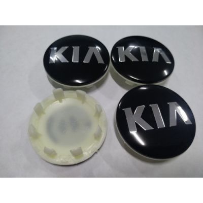 купити Колпачок в диск KIA 58/56мм черный Old logo для дисків