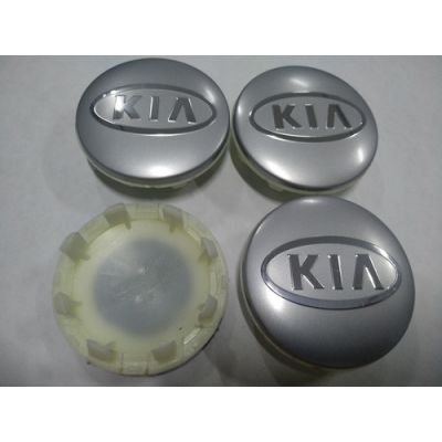 купити Колпачок в диск KIA 58/56мм серый New logo для дисків