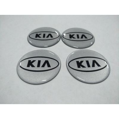 купити Наклейка на диск KIA серебряный 55мм  для дисків