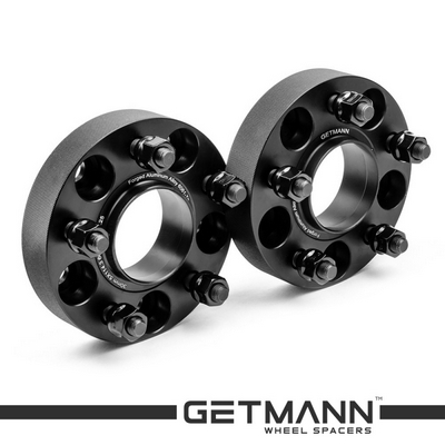 купити Проставка Getmann 15мм 5х114,3 66,1 шпильки 12х1.25 Кованая Черная (Nissan, Infiniti) для дисків