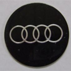 Аксессуары Наклейка на диск Audi 56 плоский черный