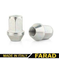 Аксессуары Гайки 12х1,25 L33mm 17 ключ Цинк (Farad Italy)