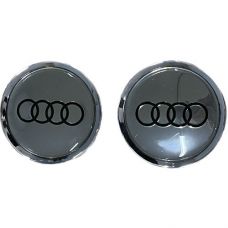 Аксесуари Колпачки на диски Audi 75/70 Хром (под диски Mercedes)
