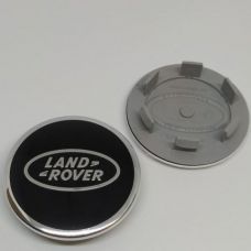 Аксессуары Колпачки на диски Land Rover (63/47) LR03 хром окантовка, чёрный