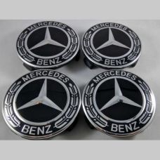 Аксессуары Колпачок на диски Mercedes-Benz черный A1714000125 75/65