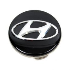 Аксесуари Колпачок Hyundai для дисков KIA черный/хром (59/51мм)