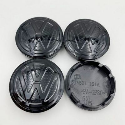 купити Колпачок в диск Skoda с лого Volkswagen Black 56/52 5JA601151A для дисків