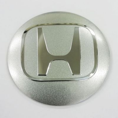 купити Наклейка на диск Honda D56 алюминий (Хромированный логотип на серебристом фоне) для дисків