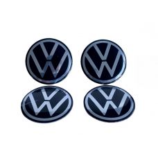 Аксессуары Наклейка на диск VW черный 56мм (нового образца)