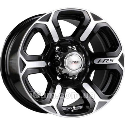 Диски Racing Wheels H-427 8x17 6x139,7 ET20 DIA110,5 (BKFP)