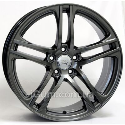 Диски WSP Italy Audi (W556) Paul 8,5x19 5x112 ET45 DIA57,1 (dull black polished)