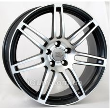 WSP Italy Audi (W557) S8 Cosma Two 8,5x19 5x112 ET45 DIA57,1 (black polished)