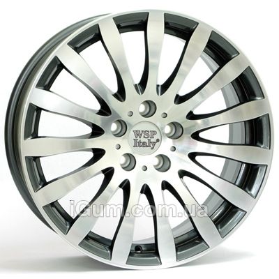 Диски WSP Italy BMW (W663) Glazgo 8x18 5x120 ET15 DIA74,1 (anthracite polished)