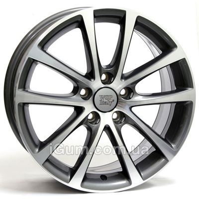Диски WSP Italy Volkswagen (W454) Eos Riace 8x18 5x112 ET44 DIA57,1 (anthracite polished)