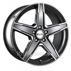 Mak Stern 8,5x19 5x112 ET28 DIA66,6 (gun metal mirror face)