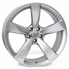 Подбор дисков на Volkswagen Viloran в Днепре WSP Italy Audi (W567) Giasone 7x18 5x112 ET43 DIA57,1 (hyper silver)