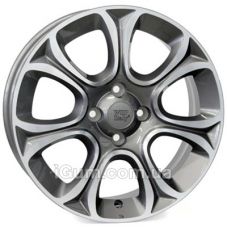 Подбор дисков на Toyota Glanza в Днепре WSP Italy Fiat (W163) Evo 6x16 4x100 ET45 DIA56,6 (anthracite polished)