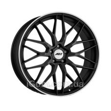 Aez Crest 7,5x17 5x114,3 ET38 DIA71,6 (matt gun metal lip polished)