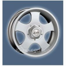 Підбір дисків на Toyota Land Cruiser 100 GX в Дніпрі Alessio Daytona 8x16 5x150 ET0 DIA110,1 (silver)