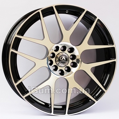 Диски Alexrims AFC-3 (forged) 8,5x19 5x130 ET50 DIA71,6 (polished surface + black inside)