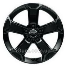 Audi OEM 81A071497AAX1 7x17 5x112 ET45 DIA57,1 (black)