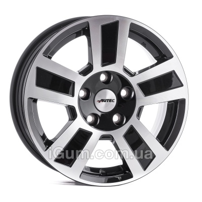 Диски Autec Tigris 6x15 4x100 ET30 DIA66,6 (black polished)