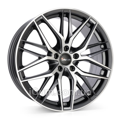 Диски Avus AF19 7,5x17 5x112 ET47 DIA66,6 (anthracite polished)