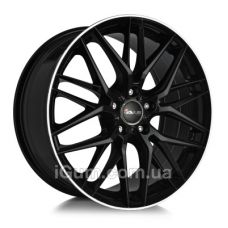 Avus AF19 7,5x17 5x112 ET30 DIA66,6 (black polished lip)