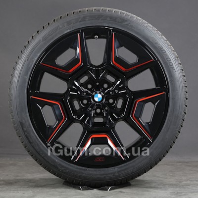 Диски BMW OEM 1543989 10x22 5x120 ET21 DIA66,6 (black red) Диски BMW OEM 1543989 10x22 5x120 ET21 DIA66,6 (black red)
