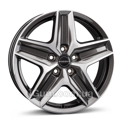 Диски Borbet CWZ 7,5x18 5x120 ET43 DIA65,1 (matt black polished)