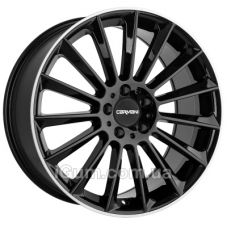 Carmani 17 9x21 5x112 ET25 DIA66,6 (black lip polished)