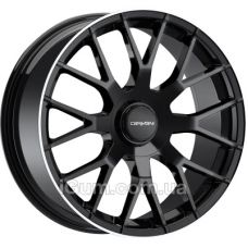Carmani 19 8,5x20 5x112 ET45 DIA66,6 (black lip polished)