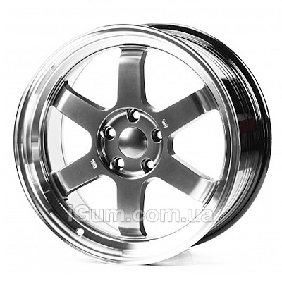 Диски Cast Wheels CW32 8,5x18 5x113 ET35 DIA73,1 (hyper black lip polished)