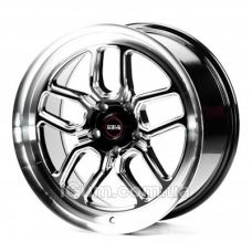 Диски Cast Wheels CW640 10,5x18 5x120 ET20 DIA72,6 (gloss black lip milling)