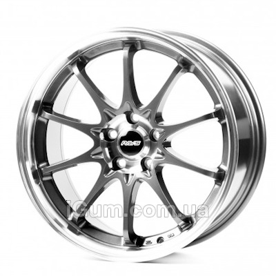 Диски Cast Wheels CW695 8x18 5x112 ET35 DIA66,6 (gun metal machined lip machined center)