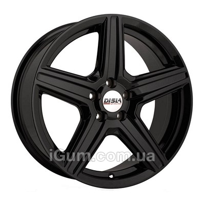 Диски Disla Scorpio 7,5x17 5x112 ET42 DIA66,6 (black)