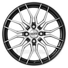 Диски 4x108 R17 в Днепре Dotz LimeRock 7x17 4x108 ET47,5 DIA63,4 (gun metal polished)