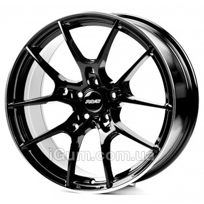 Диски Flow Forming FF691 8x18 5x114,3 ET35 DIA73,1 (black machined lip)