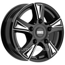Fondmetal Pro1 7x17 5x120 ET50 DIA65,1 (gloss black machined)