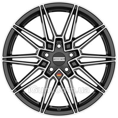 Диски Fondmetal Thoe 9x20 5x120 ET42 DIA72,6 (gloss black)