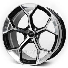 Подбор дисков на Audi RS7 в Днепре Forged Audi (6132F) 9x20 5x112 ET25 DIA66,6 (gloss black face polished)