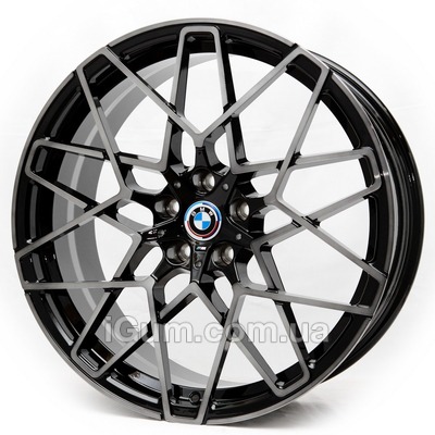 Диски Forged BMW (775F) 9,5x20 5x112 ET35 DIA66,6 (black machined face grey tint)