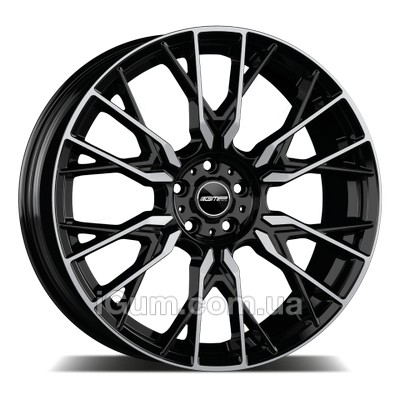 Диски GMP Italia Fender 9x19 5x112 ET40 DIA66,6 (black diamond)