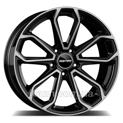 Диски GMP Italia Furiosa 9,5x20 5x130 ET46 DIA71,6 (gloss black)