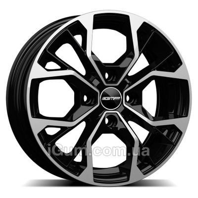 Диски GMP Italia Matisse 7,5x18 5x114,3 ET50 DIA73,1 (gloss black)