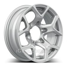 Подбор дисков на Chevrolet Tracker в Днепре GMP Italia SJ15 5,5x15 5x139,7 ET5 DIA108,1 (silver)