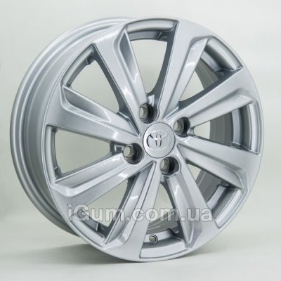 Диски GT BK736 5,5x14 4x100 ET40 DIA54,1 (silver) Диски GT BK736 5,5x14 4x100 ET40 DIA54,1 (silver)
