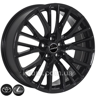 Диски JH H741F 8x18 5x114,3 ET45 DIA60,1 (black)