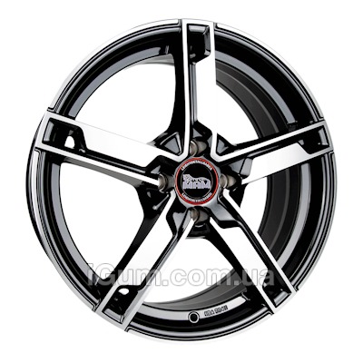 Диски MAM W4 7x17 4x108 ET35 DIA63,4 (black painted)