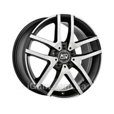 MSW 28 6,5x16 5x112 ET49 DIA66,46 (matt black full polished)